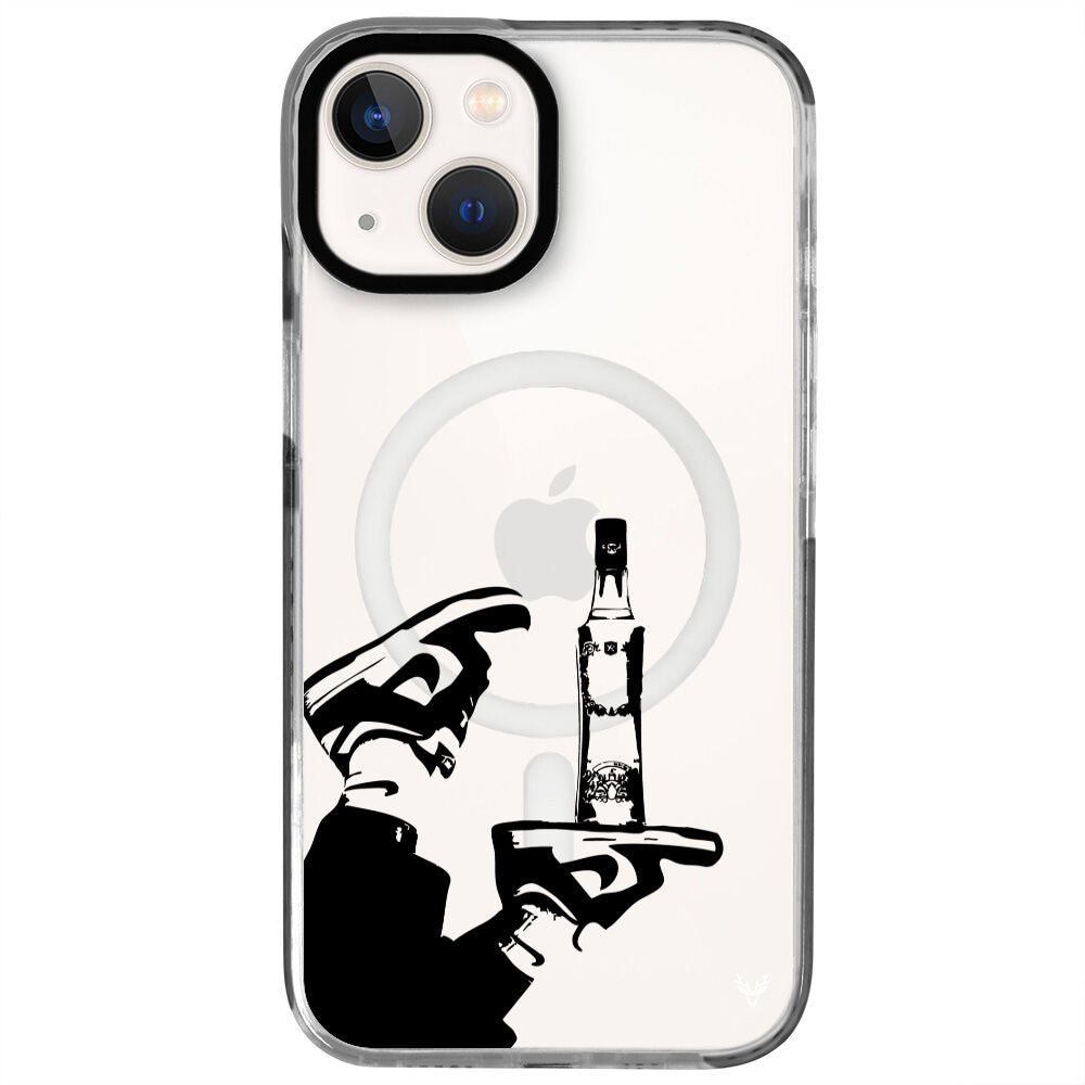 MagsafeliArtycaseSiyah