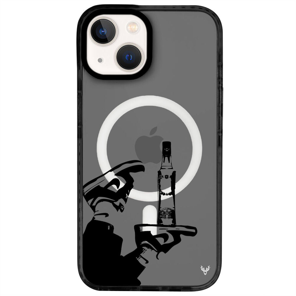 MagsafeliArtycaseCoolBlack