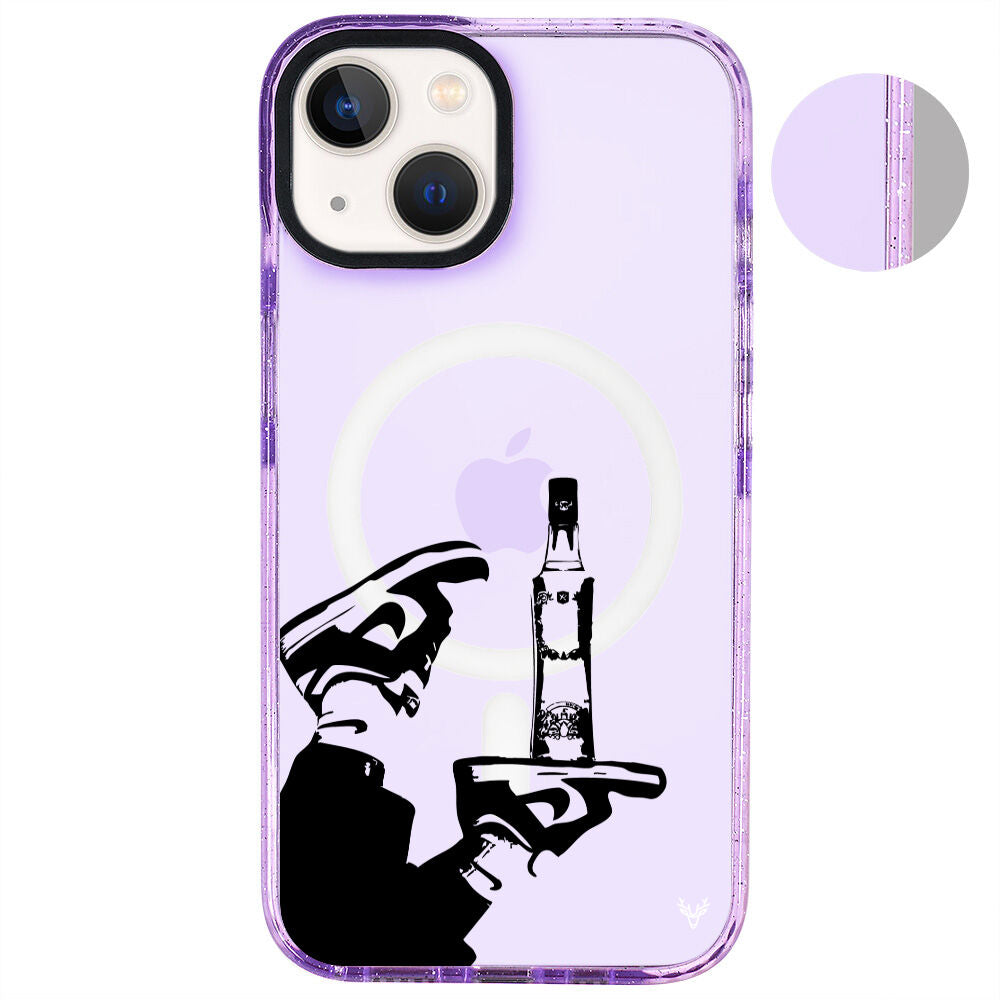 MagsafeliArtycaseSimliMor