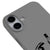 iPhone 16 Plus Sneakers Telefon Kılıfı - Renkli Silikon - Gri
