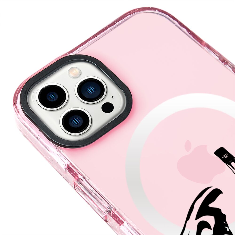MagsafeliArtycaseSimliPembe