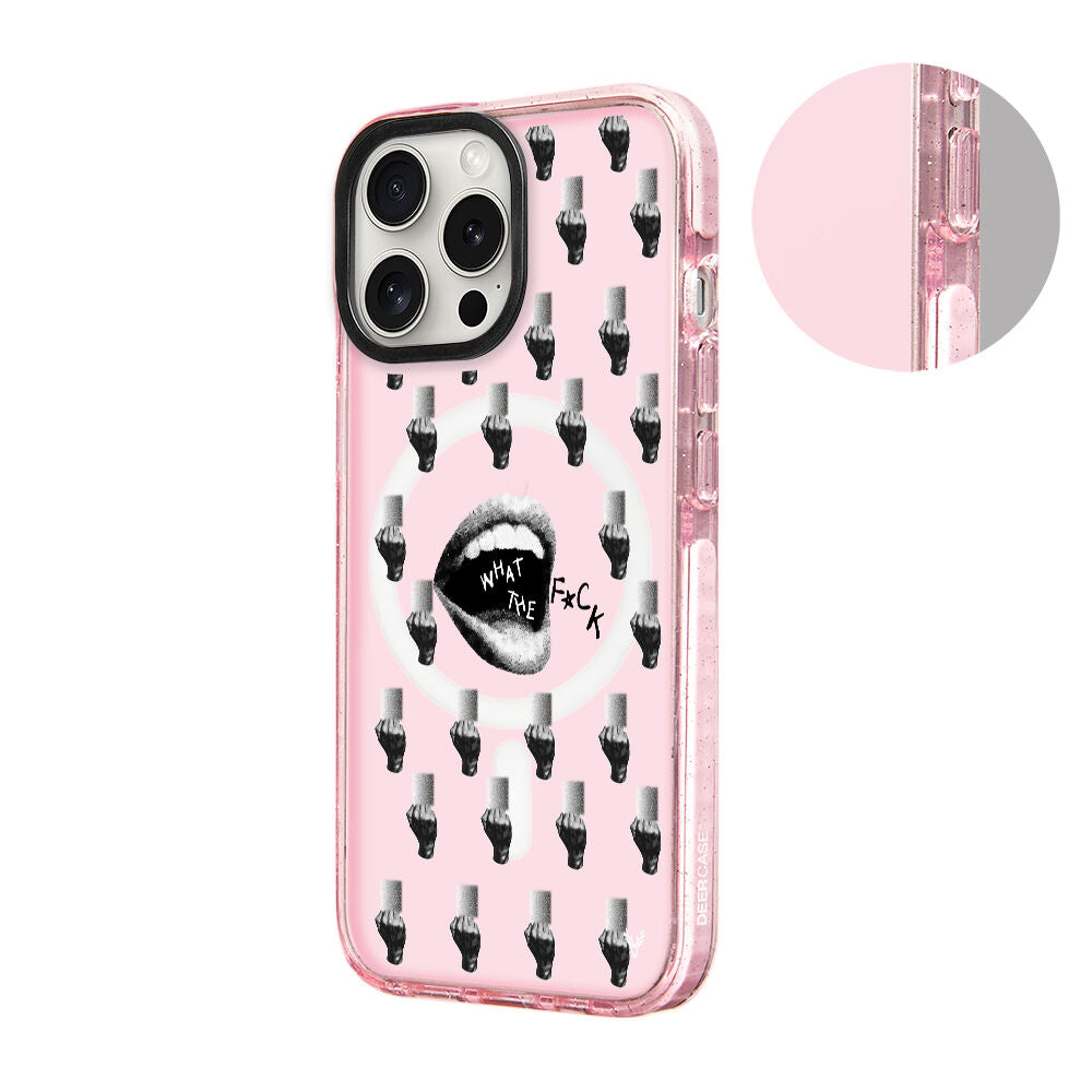 MagsafeliArtycaseSimliPembe