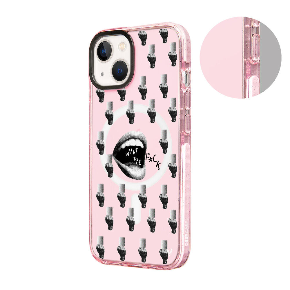 MagsafeliArtycaseSimliPembe