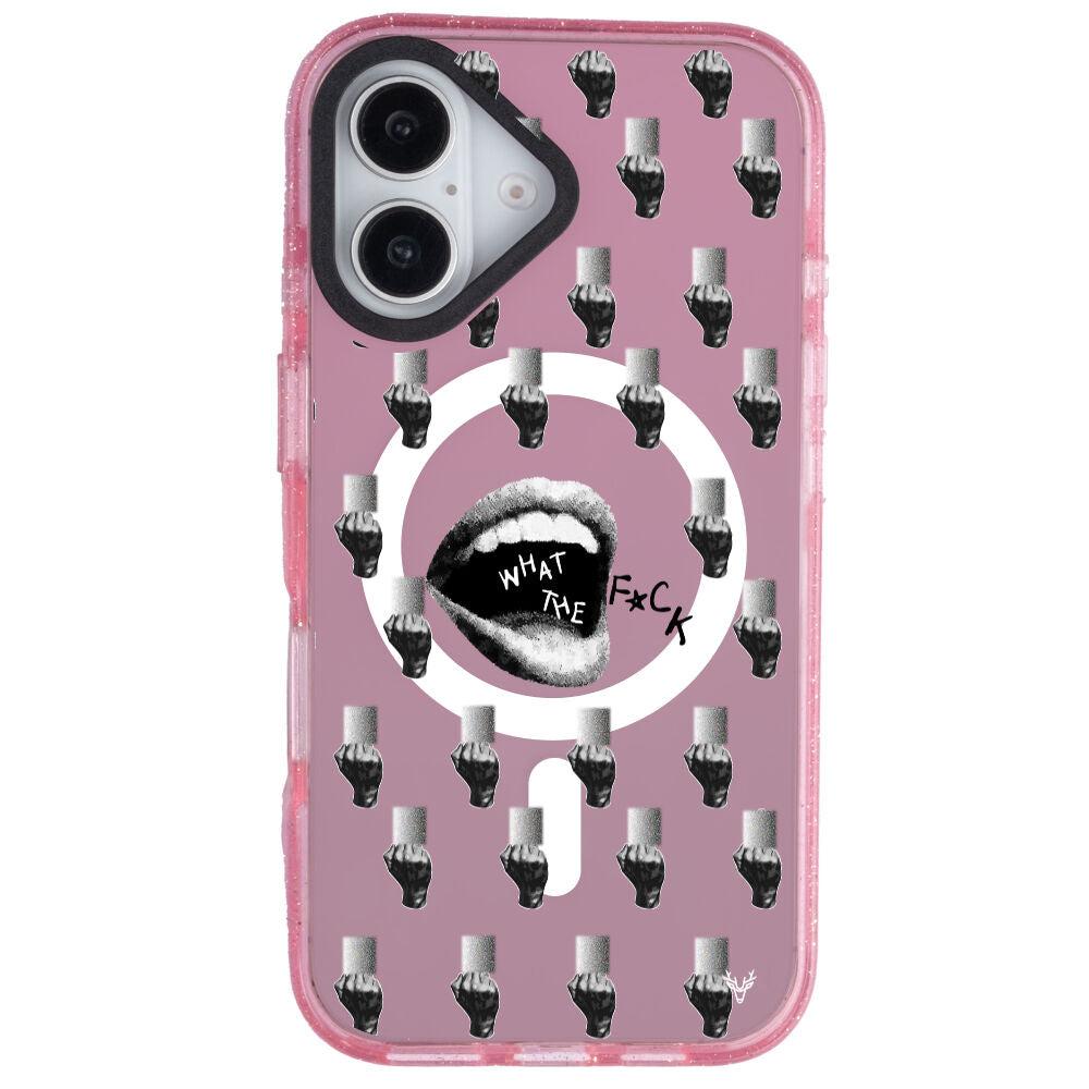 MagsafeliArtycaseSimliPembe