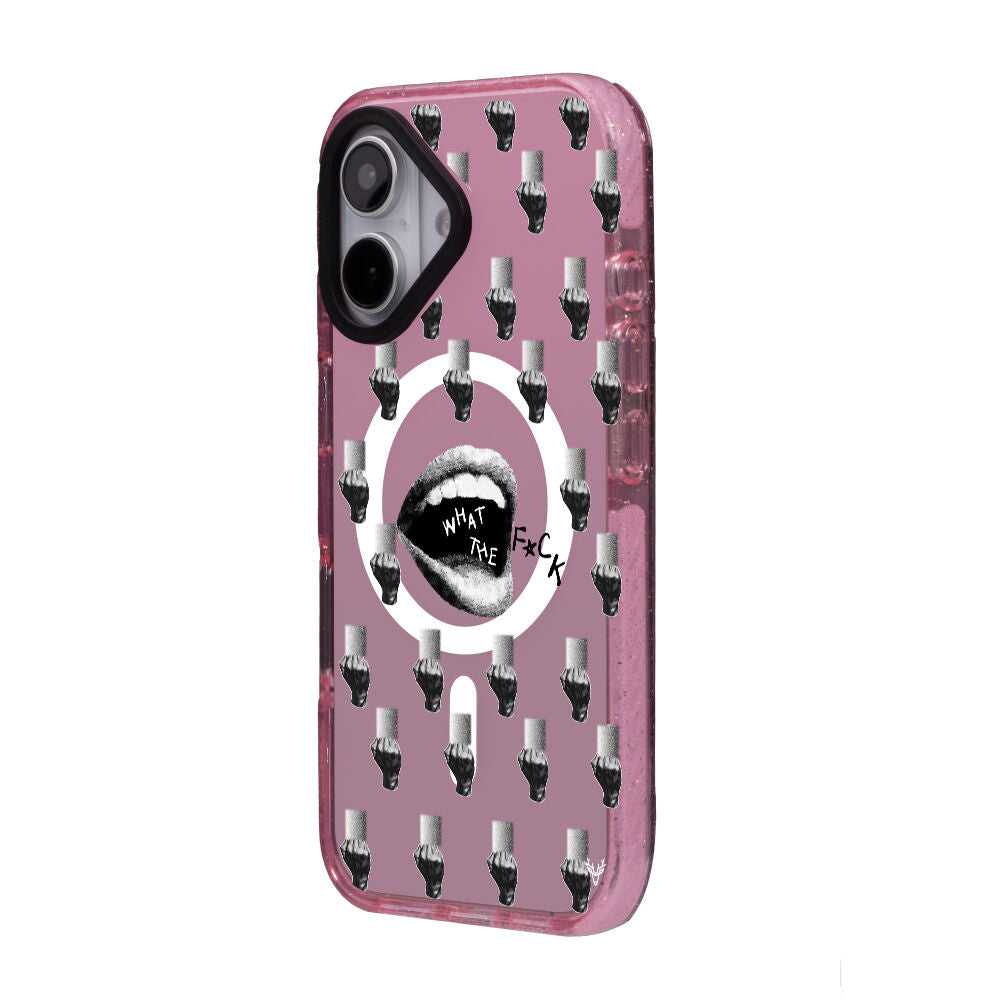 MagsafeliArtycaseSimliPembe