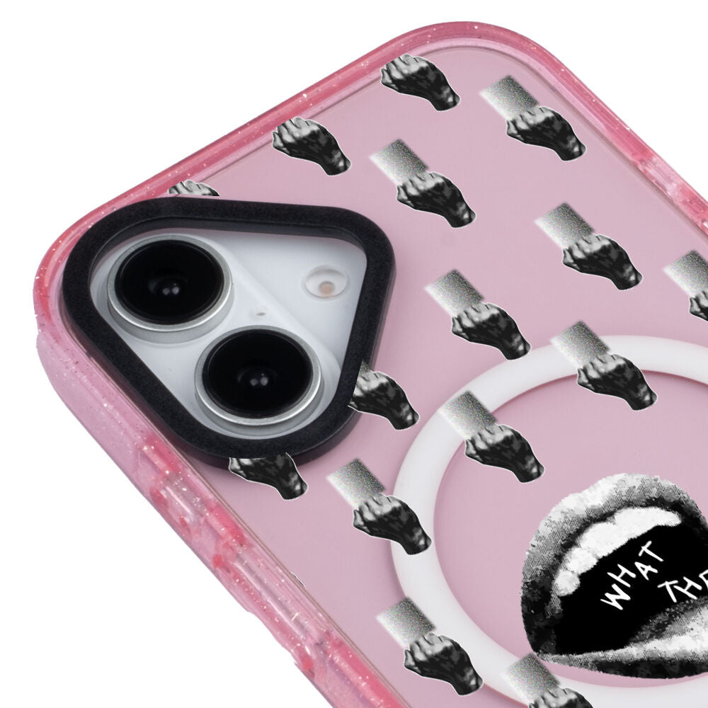 MagsafeliArtycaseSimliPembe