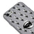 iPhone 7 What the Lips Telefon Kılıfı - Renkli Silikon - Gri