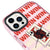 iPhone 13 Pro Max Win Win Win Telefon Kılıfı - Artycase - Simli Pembe