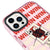 iPhone 14 Pro Max Win Win Win Telefon Kılıfı - Artycase - Simli Pembe