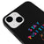 iPhone 13 Mini Stay Positive Telefon Kılıfı - Renkli Silikon - Siyah
