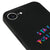 iPhone 16e Stay Positive Telefon Kılıfı - Renkli Silikon - Siyah