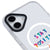 iPhone 16 Plus Stay Positive Telefon Kılıfı - Magsafeli Artycase - Beyaz