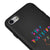 iPhone SE 2020 Stay Positive Telefon Kılıfı - Renkli Silikon - Siyah