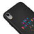 iPhone XR Stay Positive Telefon Kılıfı - Renkli Silikon - Siyah