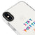iPhone XS Stay Positive Telefon Kılıfı - Artycase - Beyaz