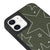 iPhone 11 Stars in the Sky Telefon Kılıfı - Deri - Haki