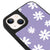 iPhone 13 Daisies Garden Telefon Kılıfı - Deri - Lila