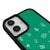 iPhone 16 Plus Flowers Garden Telefon Kılıfı - Deri - Yeşil