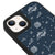 iPhone 15 Pisces Telefon Kılıfı - Deri - Gece Grisi
