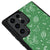 Samsung S22 Ultra Capricornus Telefon Kılıfı - Deri - Açık Yeşil