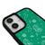 iPhone 16 Virgo Telefon Kılıfı - Deri - Yeşil