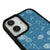 iPhone 16 Plus Aquarius Telefon Kılıfı - Deri - Mavi
