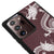 Samsung Note 20 Twin Dragon Telefon Kılıfı - Deri - Mor