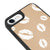 iPhone 6 PLus Lips Telefon Kılıfı - Deri - Bej