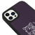 iPhone 16 Pro Leopard Beauty Telefon Kılıfı - Deri - Mor