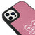 iPhone 16 Pro Max Love is Here Telefon Kılıfı - Deri - Pudra Pembe