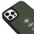 iPhone 16 Pro Eyes are Useless Telefon Kılıfı - Deri - Koyu Yeşil