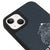 iPhone 13 Literally Girl Telefon Kılıfı - Deri - Gri