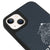 iPhone 14 Plus Literally Girl Telefon Kılıfı - Deri - Gri