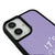 iPhone 16 Its Ok Fine Telefon Kılıfı - Deri - Lila