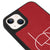 iPhone 13 Love Style Telefon Kılıfı - Deri - Kırmızı