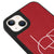 iPhone 14 Love Style Telefon Kılıfı - Deri - Kırmızı