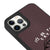 iPhone 12 Pro Max Ok to Cry Telefon Kılıfı - Deri - Mor