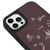 iPhone 14 Pro Max Doubt Love Telefon Kılıfı - Deri - Mor