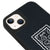iPhone 14 Dont Trip Telefon Kılıfı - Deri - Siyah