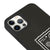 iPhone 12 Pro Max Space Landscape Telefon Kılıfı - Deri - Siyah