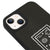 iPhone 13 Mini Space Landscape Telefon Kılıfı - Deri - Siyah