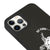 iPhone 12 Pro Max Be Kind Mind Telefon Kılıfı - Deri - Siyah