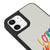 iPhone 11 Love Your Damn Self Telefon Kılıfı - Deri - Beyaz
