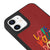 iPhone 12 Mini Love Your Damn Self Telefon Kılıfı - Deri - Kırmızı