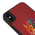 iPhone XS Max Love Your Damn Self Telefon Kılıfı - Deri - Kırmızı