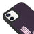 iPhone 11 No Emotions Club Telefon Kılıfı - Deri - Mor