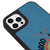 iPhone 13 Pro Only Good Vibes Telefon Kılıfı - Deri - Mavi