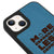 iPhone 14 More Espresso Telefon Kılıfı - Deri - Mavi