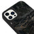 iPhone 14 Pro Max Black Mermer Telefon Kılıfı - Glossy - Popsoketsiz