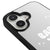 iPhone 16 Plus Babe Look Cool Telefon Kılıfı - Ayna - Siyah
